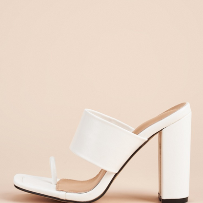 Alzata - Square Toe High Heels